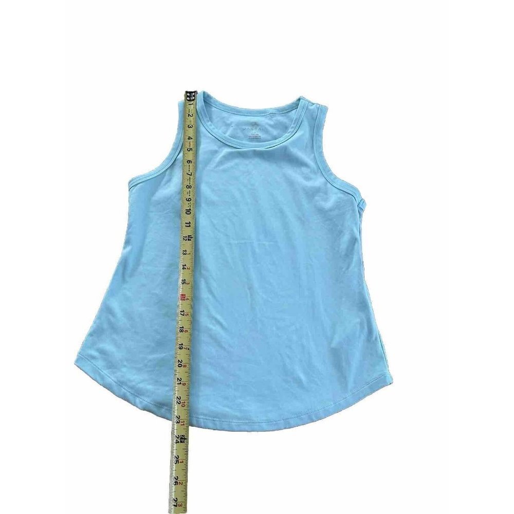 Danskin Women's Teal Sport And Active Wear Tank Top Sleeveless Shirt, Size S - Picture 3 of 6